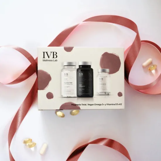 IVB Pack Esenciales Magnesio Total 60 Caps + Vegan Omega 3+ 60 Caps + Vitamina D3+K2 60 Caps