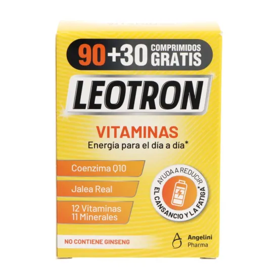 Leotron Vitaminas 90 Cápsulas + 30 Gratis