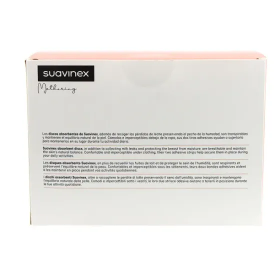 Suavinex Discos Absorbentes 60+30 uds gratis detalles