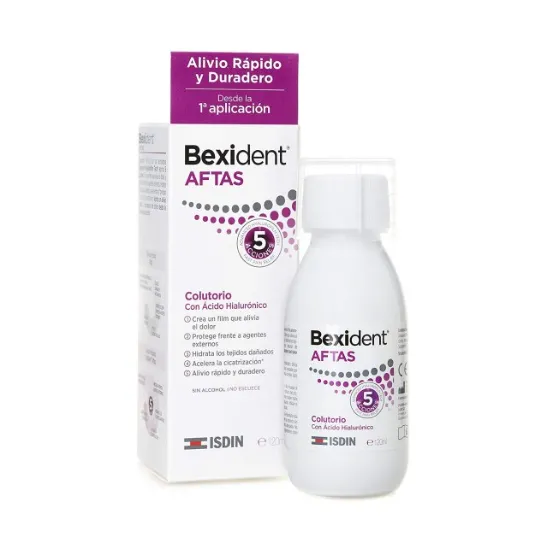 ISDIN Bexident Aftas Colutorio 120 ml