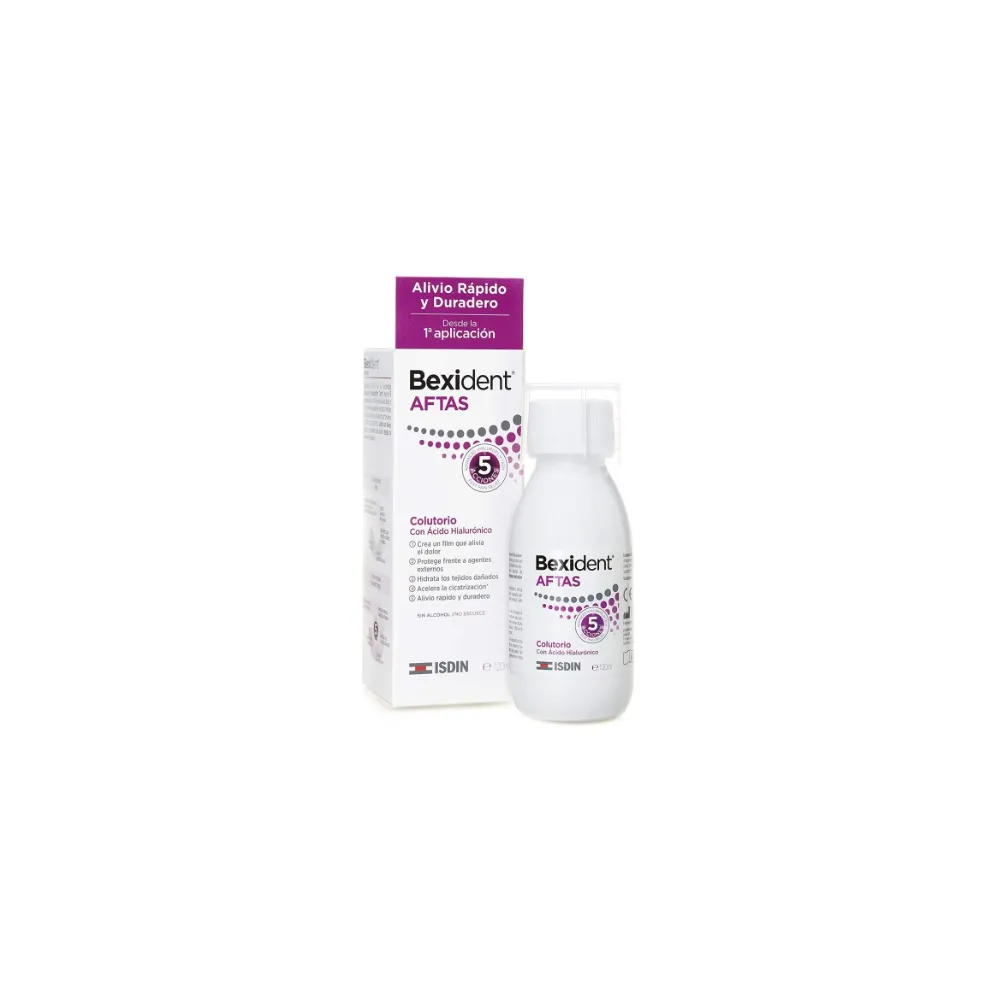 ISDIN Bexident Aftas Colutorio 120 ml