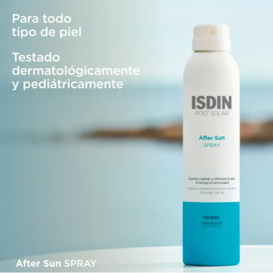 Isdin Postsolar Aftersun spray 200 ml para todas las pieles