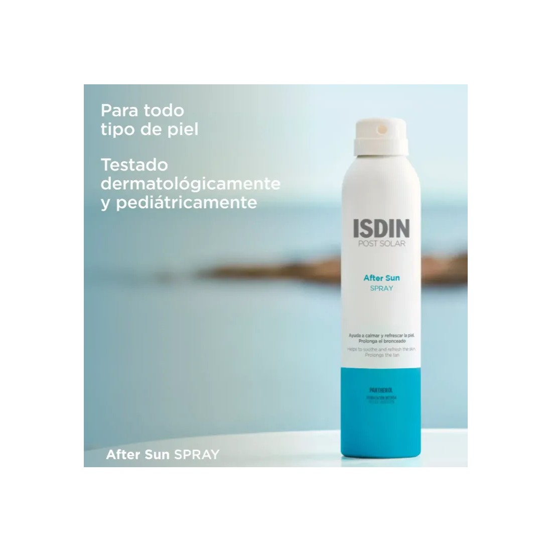 Isdin Postsolar Aftersun spray 200 ml para todas las pieles