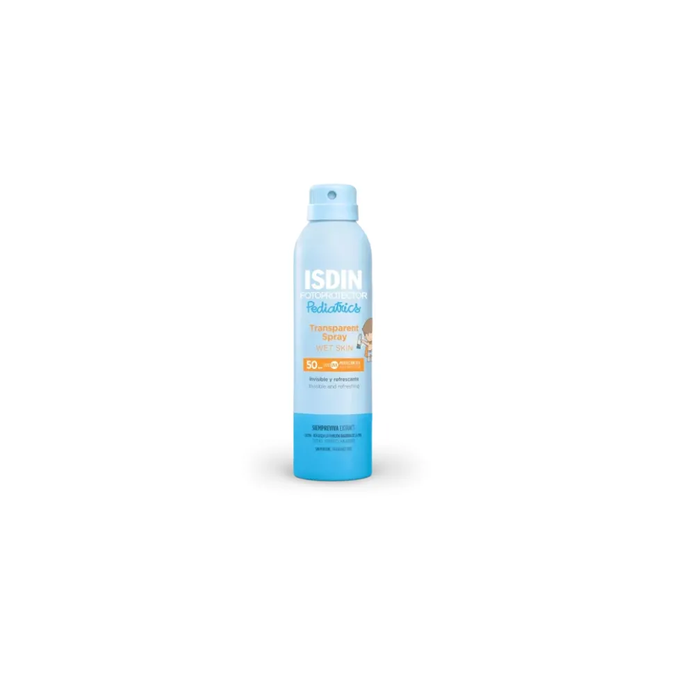 Isdin Fotoprotector Pediatrico Spray Transparent Wet Skin SPF50+ Isdin Fotoprotector Pediatrico Spray Transparent Wet Skin SPF50+