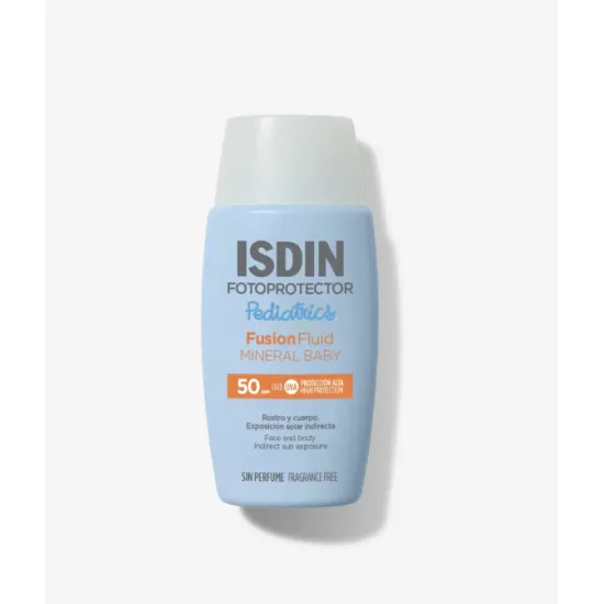 Isdin Pediatrics Fotoprotector Fusion Fluid Mineral Baby SPF50+ 50 Ml