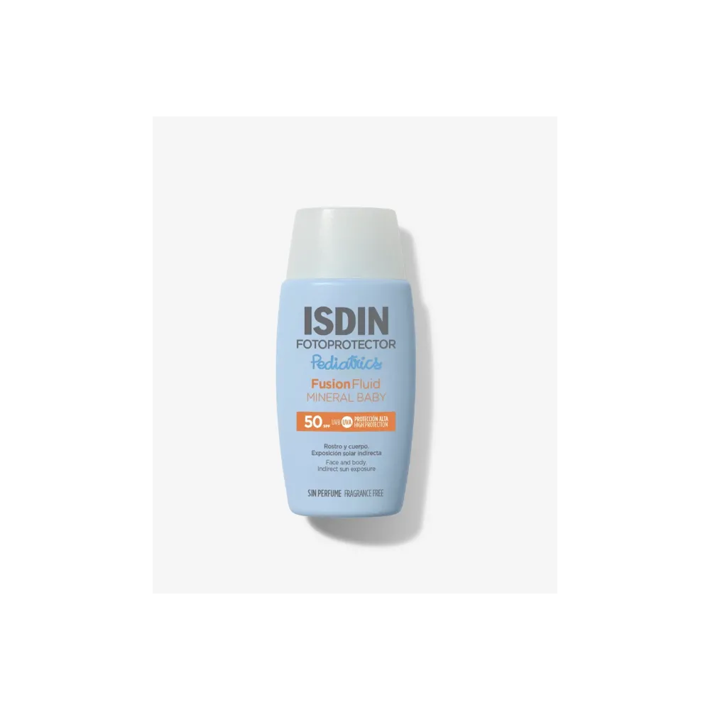 Isdin Pediatrics Fotoprotector Fusion Fluid Mineral Baby SPF50+ 50 Ml Isdin Pediatrics Fotoprotector Fusion Fluid Mineral Baby SPF50+ 50 Ml