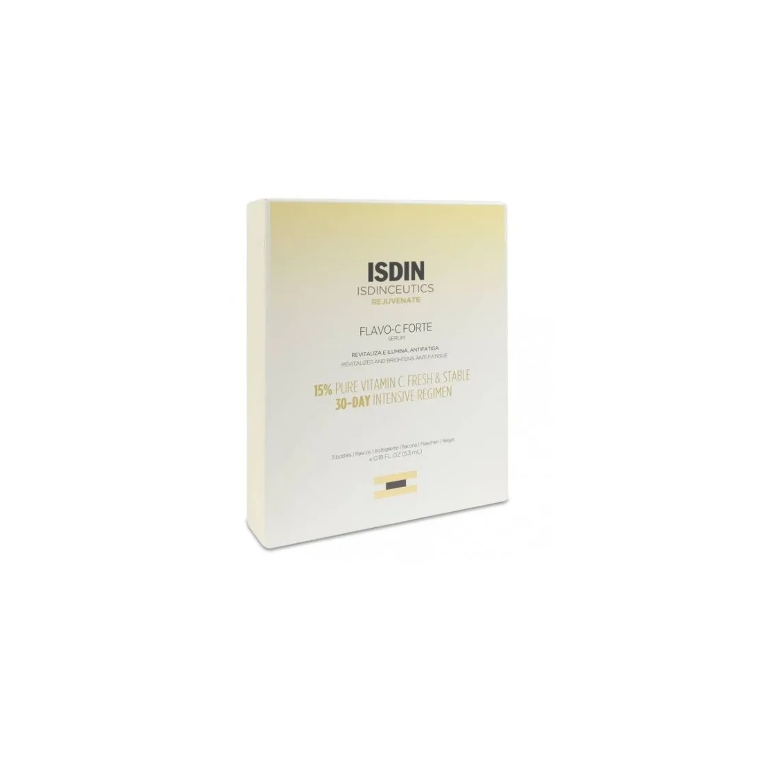 Isdin Isdinceutics Flavo-C Forte Serum 3 Frascos caja