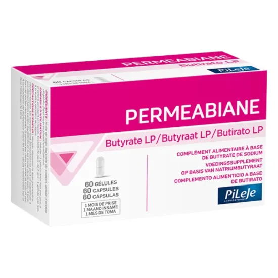 PILEJE PERMEABIANE BUTIRATO LP 60 CAP