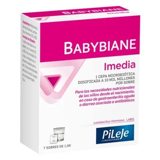 Compra Pileje Babybiane Imedia 7 Sobres | MASPARAFARMACIA