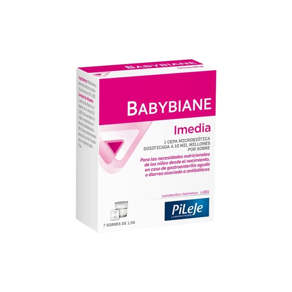 Compra Pileje Babybiane Imedia 7 Sobres | MASPARAFARMACIA