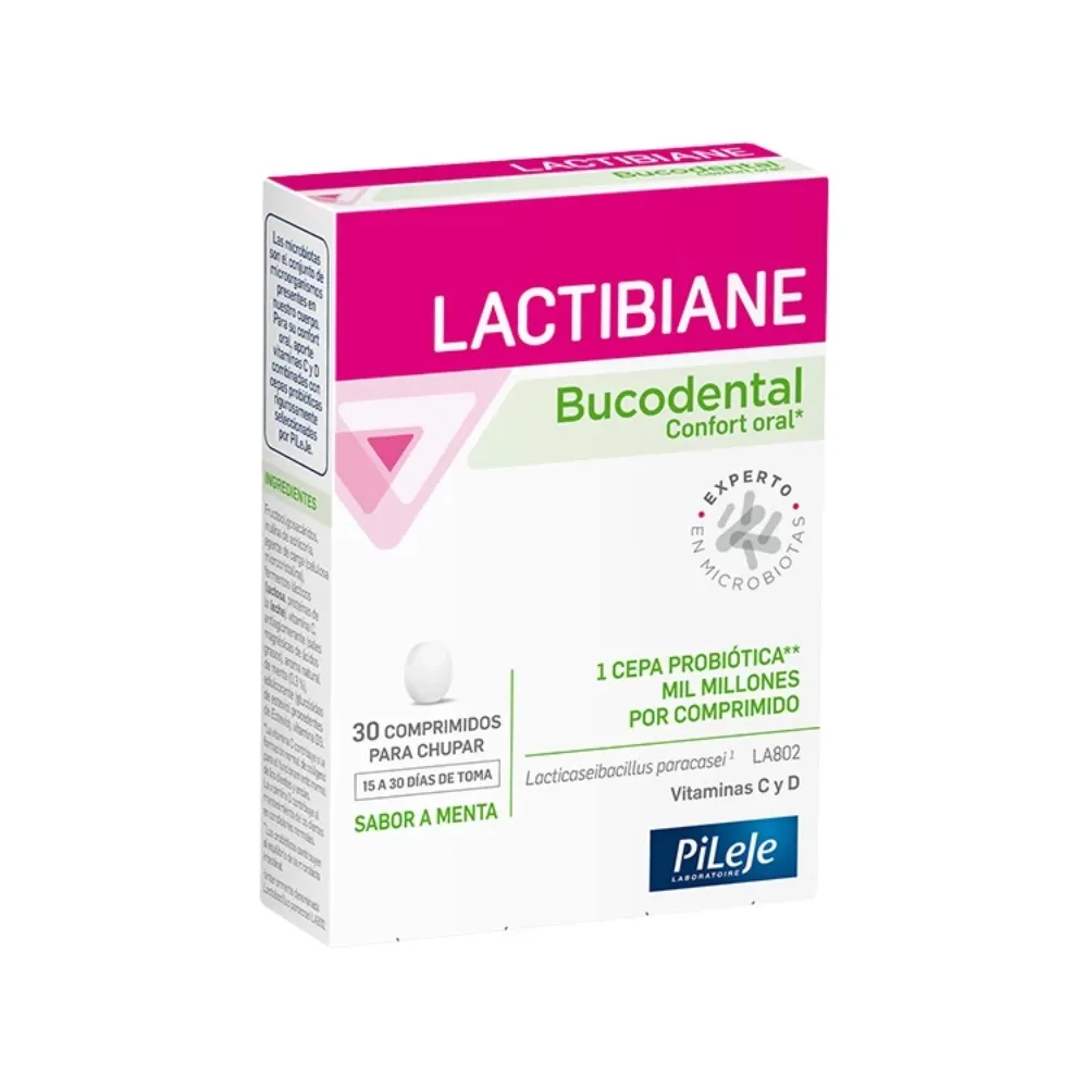 Pileje Lactibiane Bucodental 30 Comprimidos