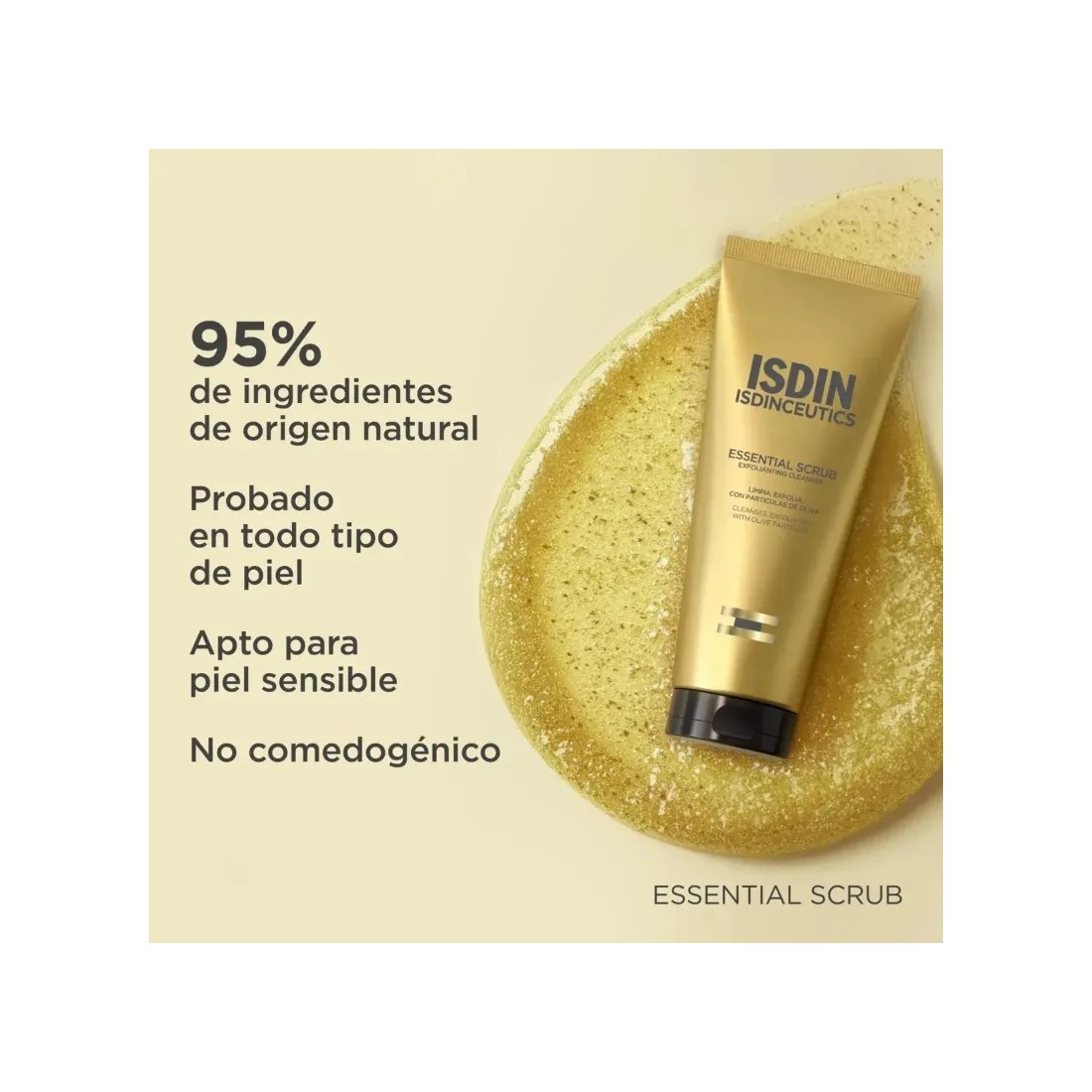 Isdin Isdinceutics Esential Scrub 100G ingredientes