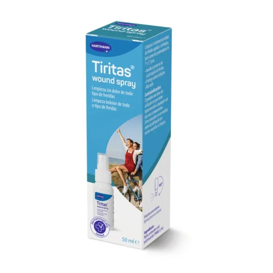 Hartmann Tiritas Wound Spray Limpieza Sin Dolor 50 Ml
