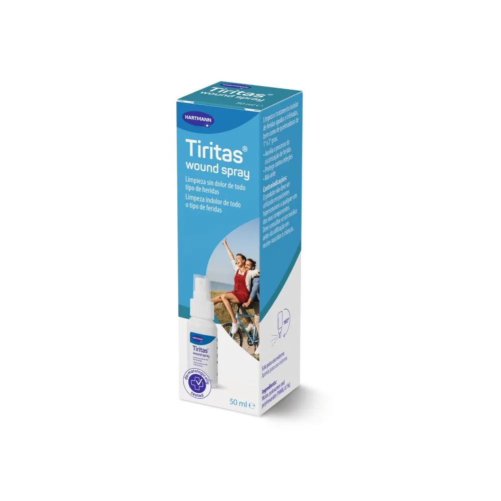 Hartmann Tiritas Wound Spray Limpieza Sin Dolor 50 Ml