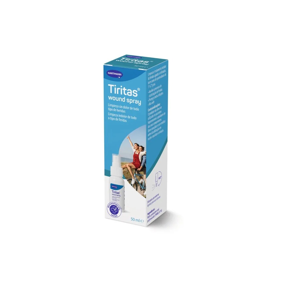Hartmann Tiritas Wound Spray Limpieza Sin Dolor 50 Ml