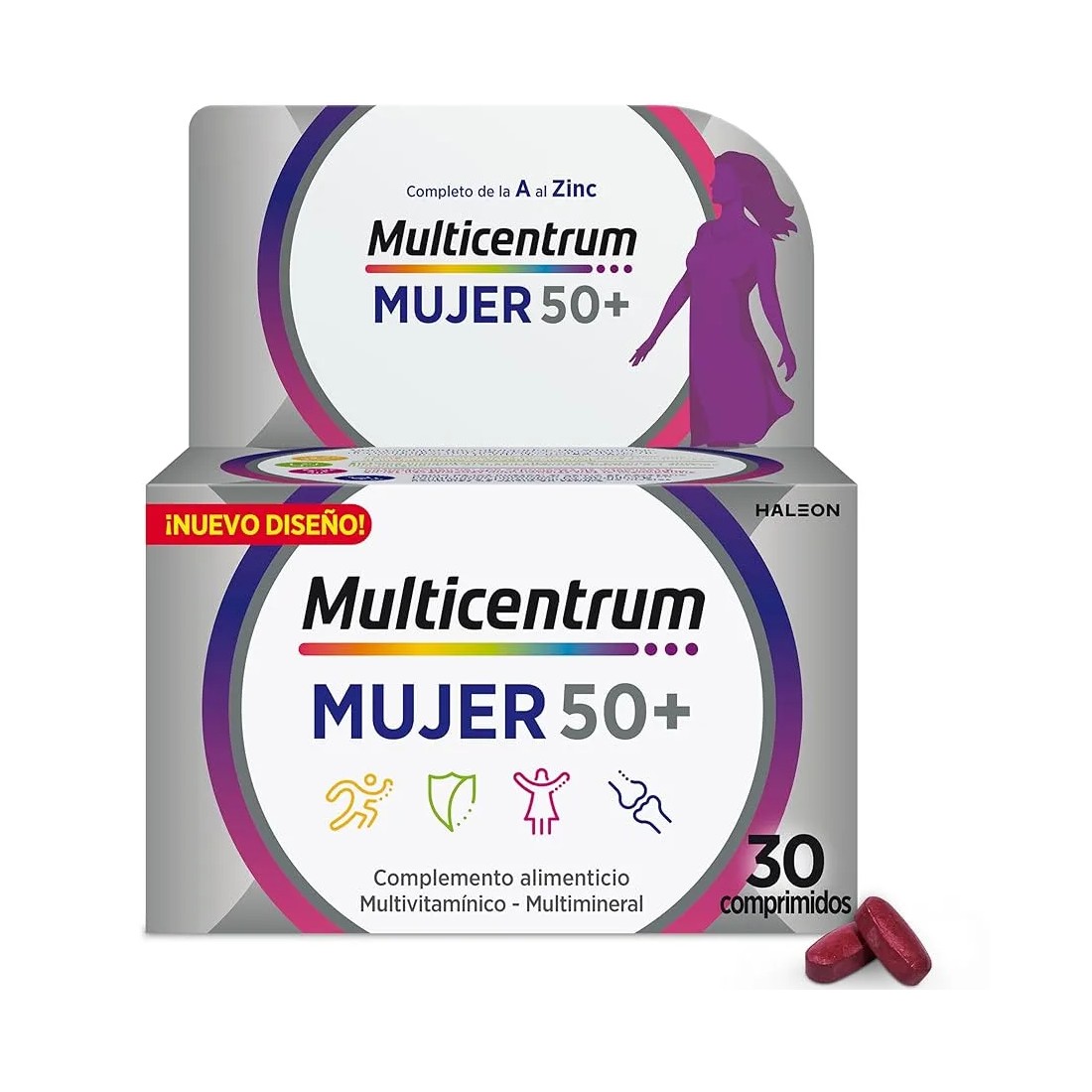 MasParafarmacia: Comprar Multicentrum Mujer 50+ 30 Comprimidos