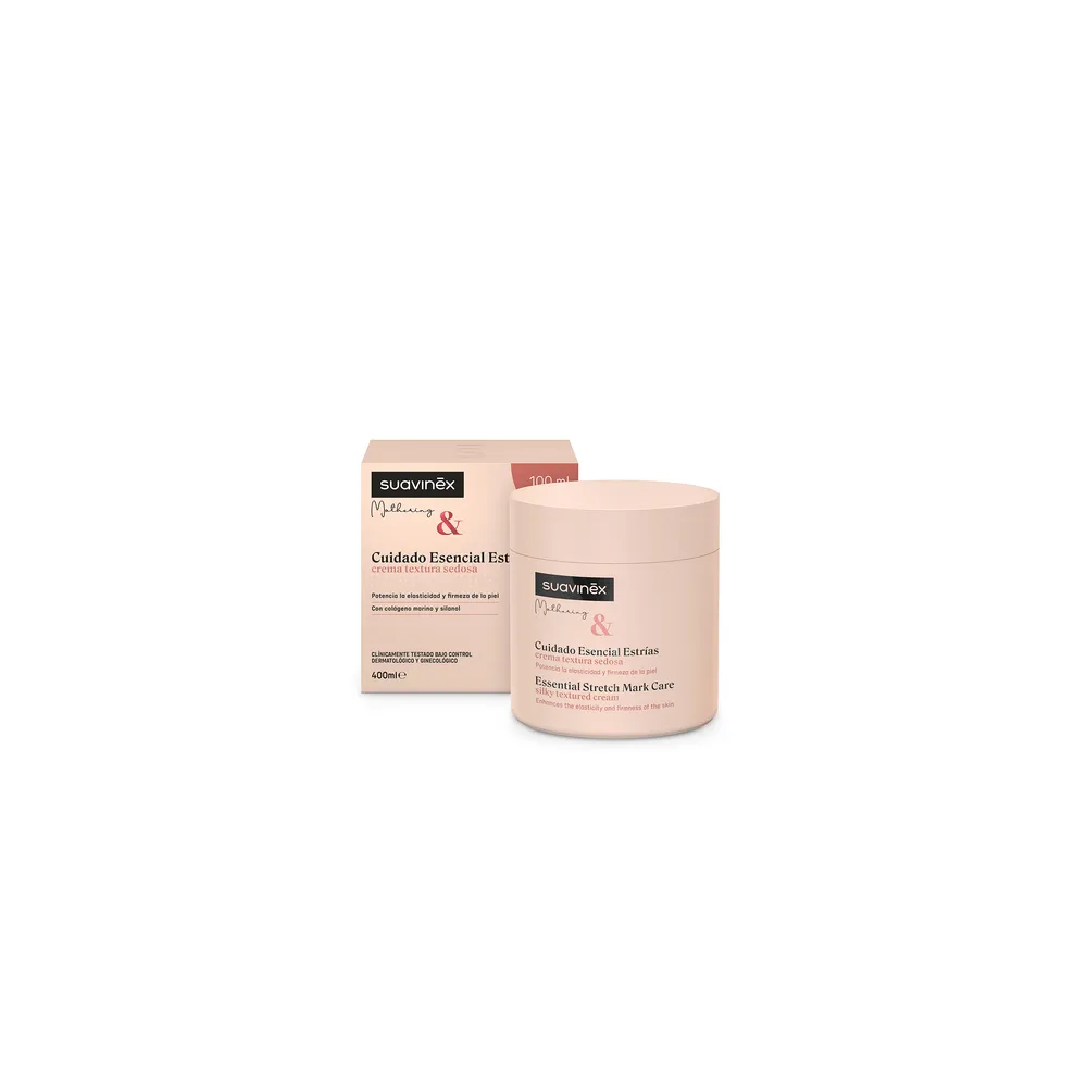 Suavinex Mothering Cuidado Esencial Estrías Crema Sedosa 400 Ml