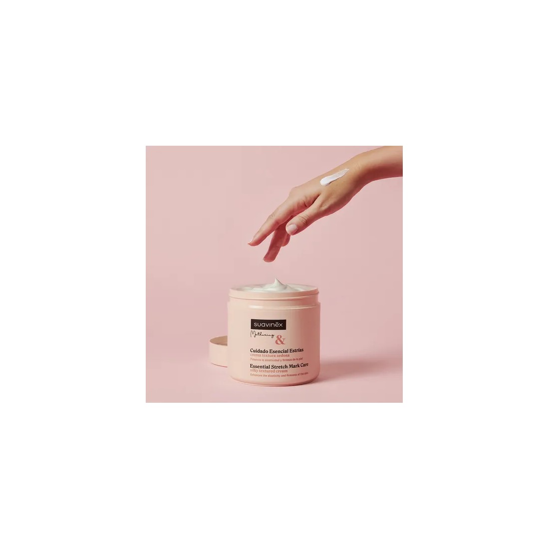 Suavinex Mothering Cuidado Esencial Estrías Crema Sedosa 400 Ml textura