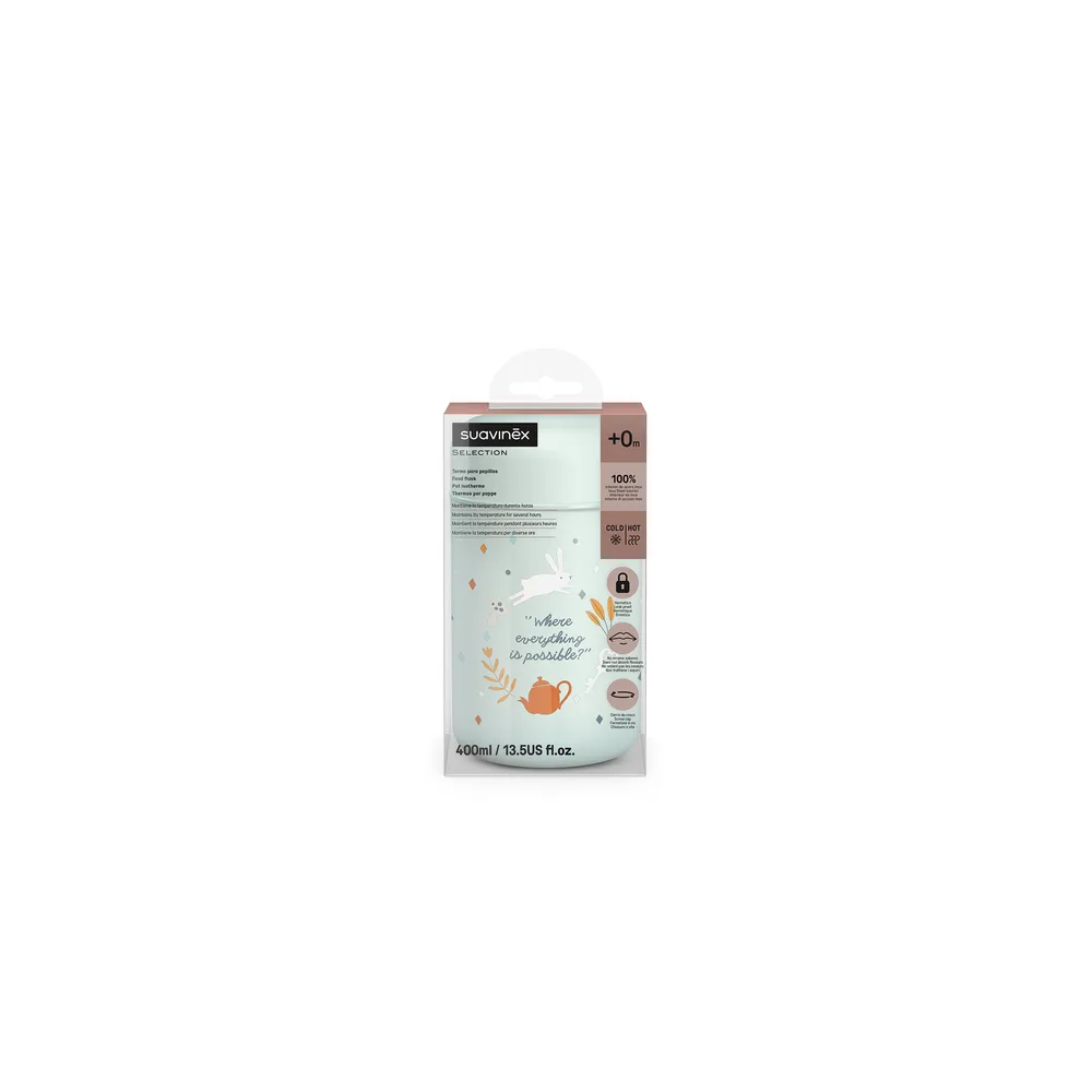 Suavinex Termo Papillas Azul 400 Ml caja