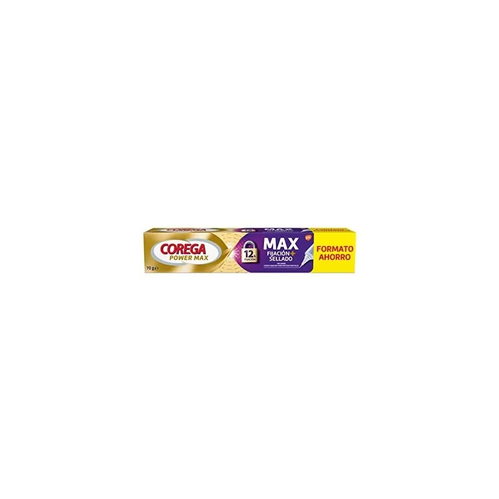 Corega Power Max Sellado Máximo Formato Ahorro 70gr