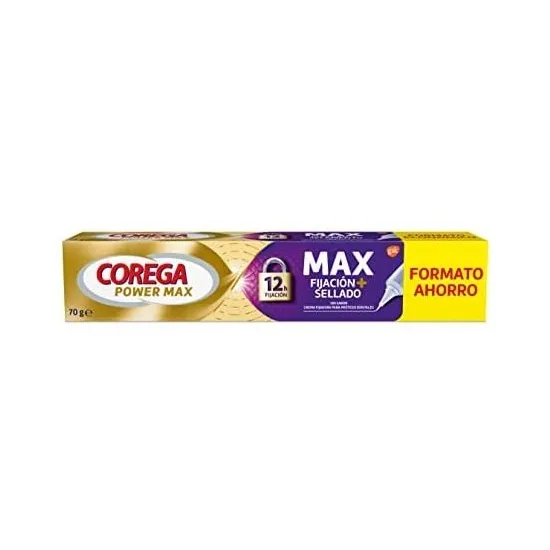 Corega Power Max Sellado Máximo Formato Ahorro 70gr