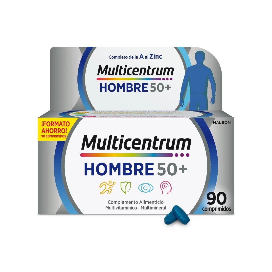 Multicentrum Hombre 50+ 90 Comprimidos