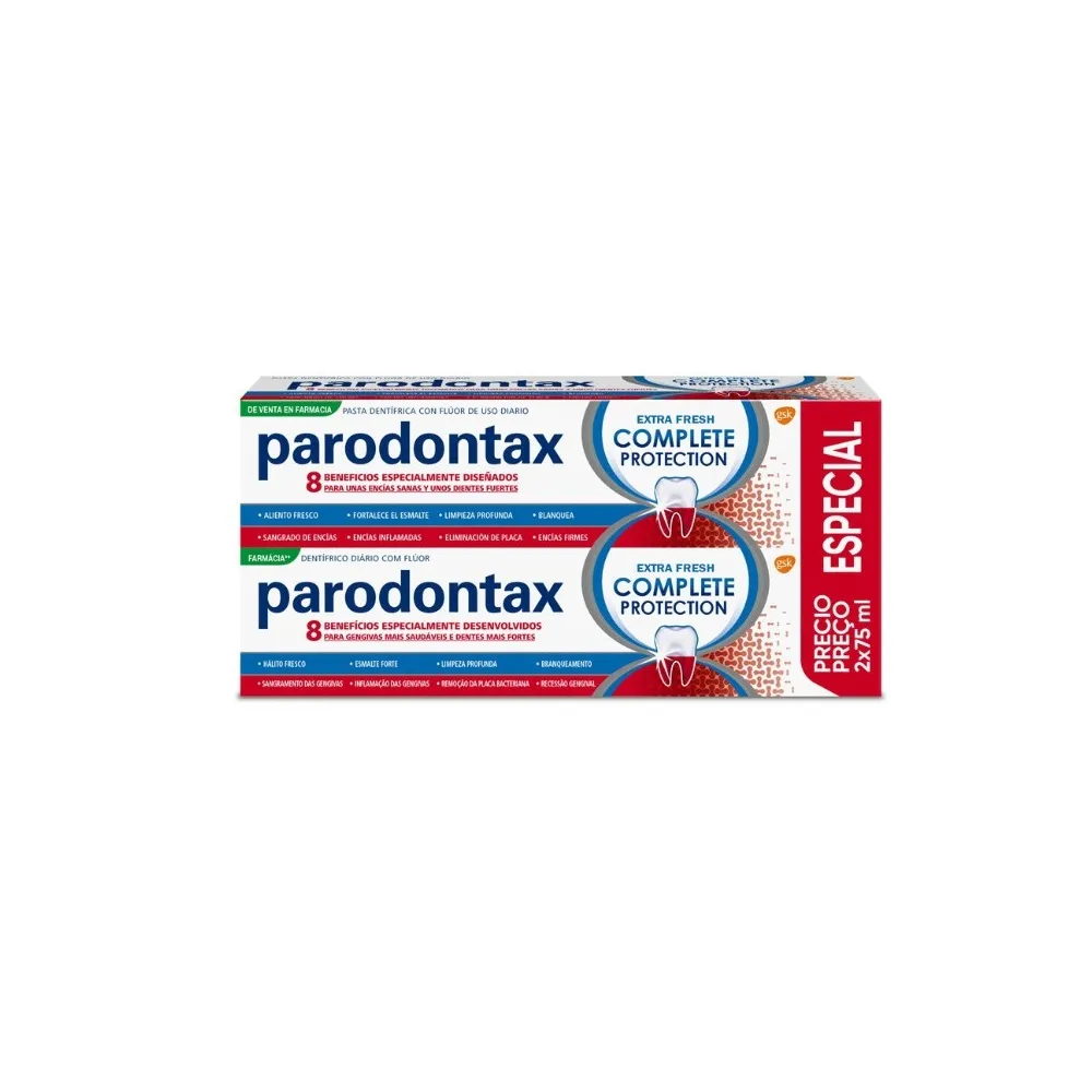 Parodontax DUPLO Complete Protection Extra Fresh 2x75 ml