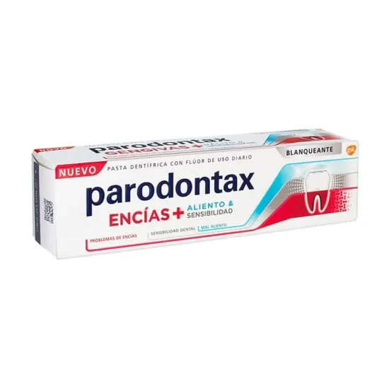 Parodontax Blanqueante Encías + Aliento & Sensibilidad 75 ml