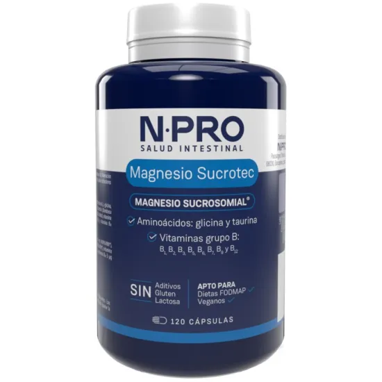 NPRO Magnesio Sucrotec 120 Cápsulas