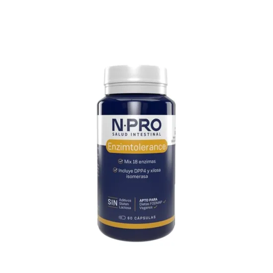NPRO Enzimtolerance 60 Cápsulas