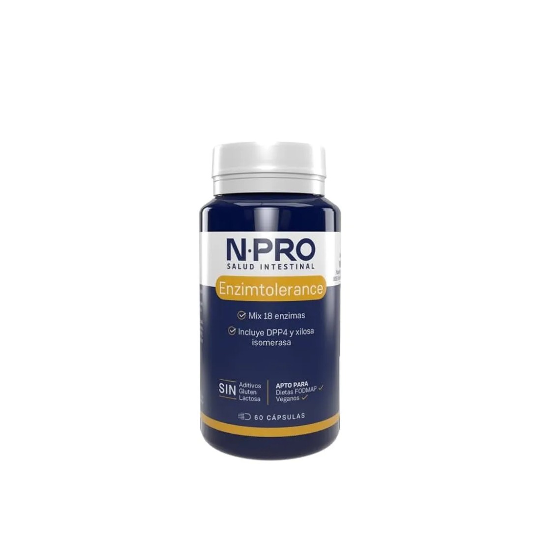 NPRO Enzimtolerance 60 Cápsulas