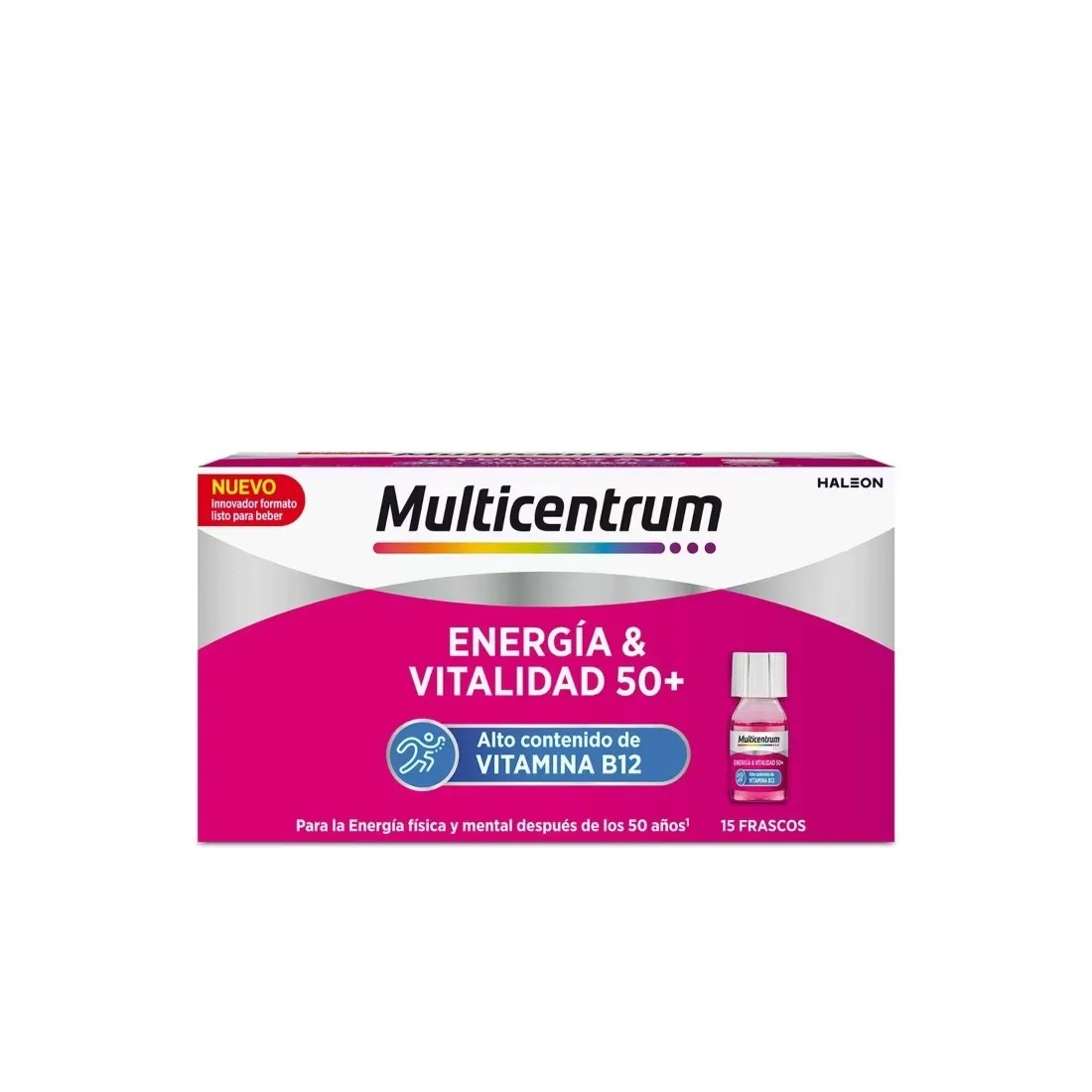 Multicentrum Energía y Vitalidad +50 Años 15 Frascos