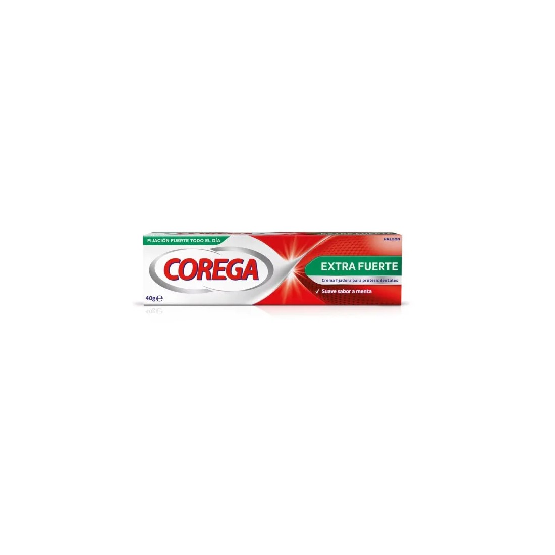 Corega Extra Fuerte Menta Suave 40 gr