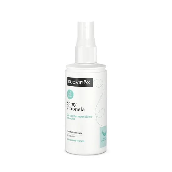 Suavinex Spray Citronela Antimosquitos Bebés 100 Ml sin tapon
