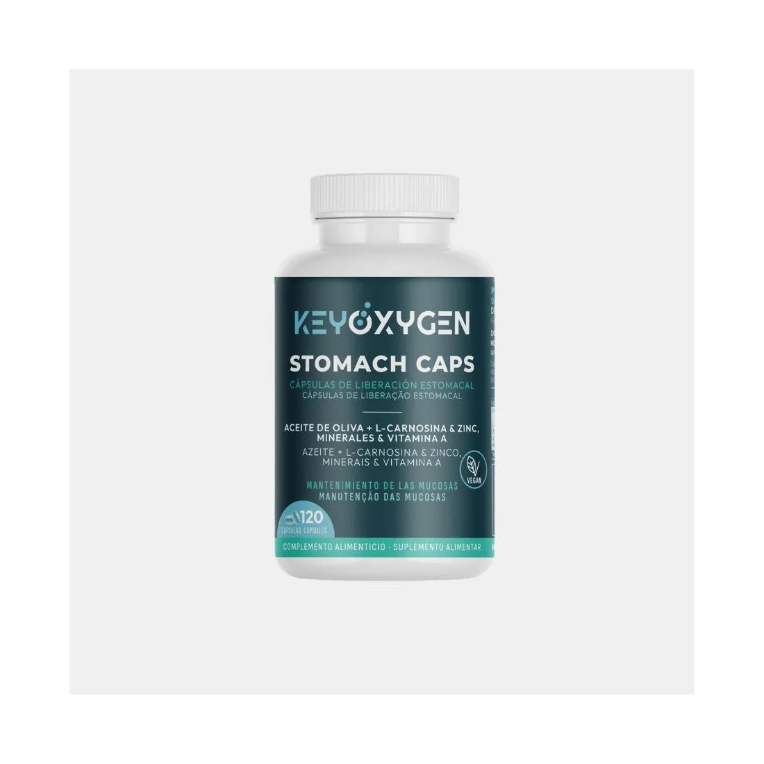 KeyOxygen Stomach 120 Cápsulas