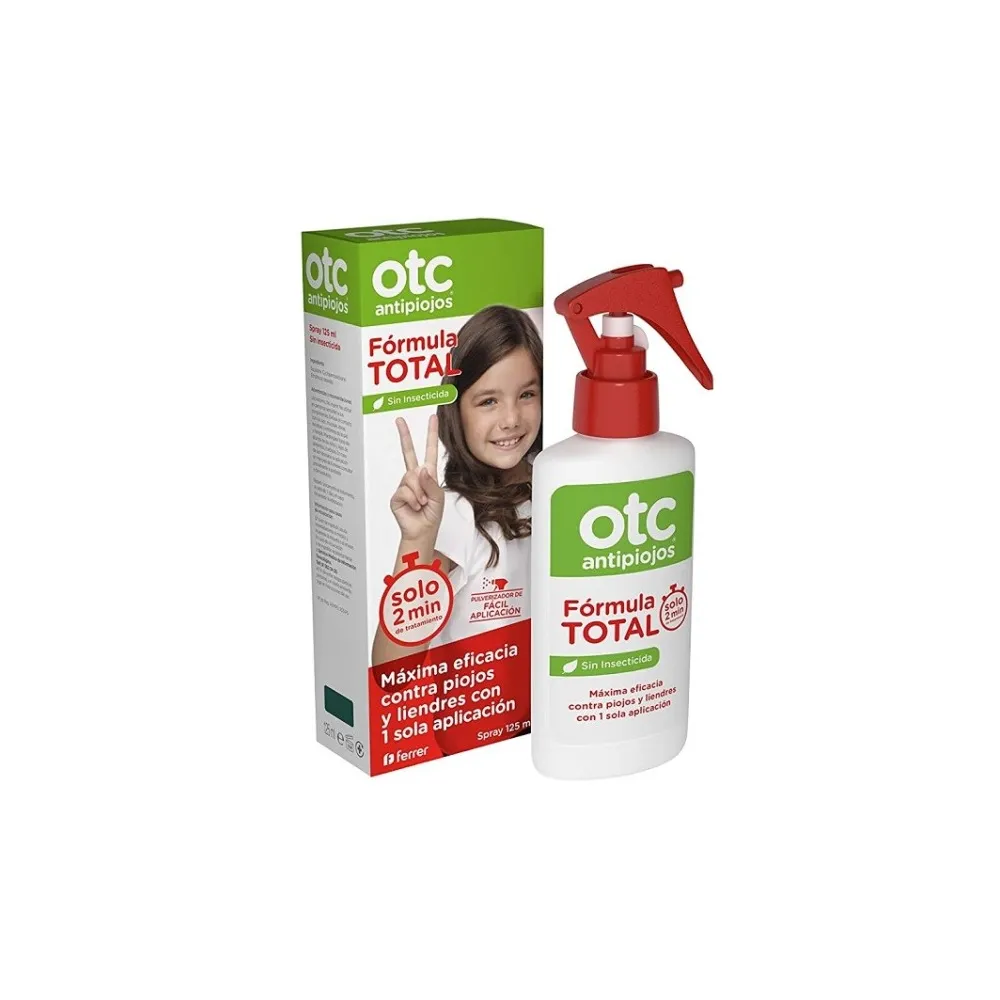Comprar OTC Antipiojos Fórmula Total Spray 125 Ml + Lendrera | MasParafarmacia