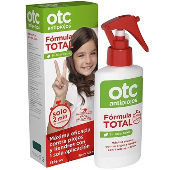 Comprar OTC Antipiojos Fórmula Total Spray 125 Ml + Lendrera | MasParafarmacia