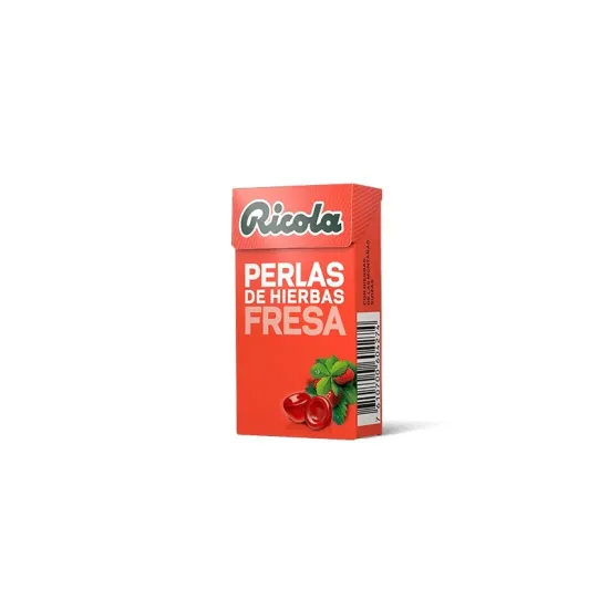 Ricola Perlas Hierbas Fresa 25 Gr