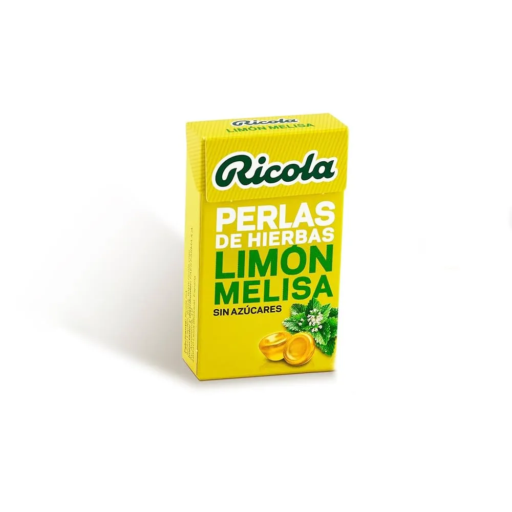 MasParafarmacia: Ricola Perlas Hierbas Limón Melisa 25 Gr