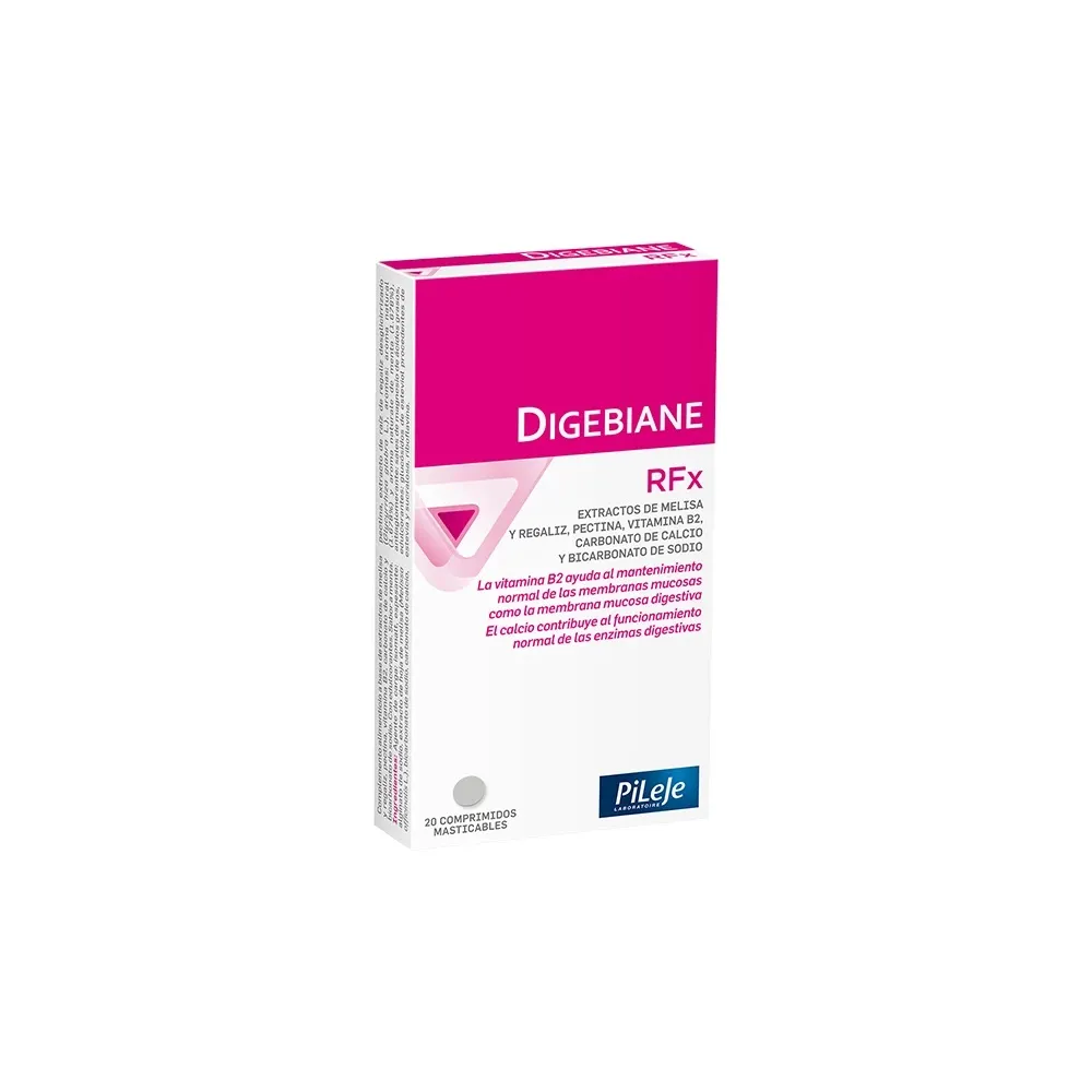 Compra Pileje Digebiane RFx Confort Gástrico 20 Comprimidos | Masparafarmacia