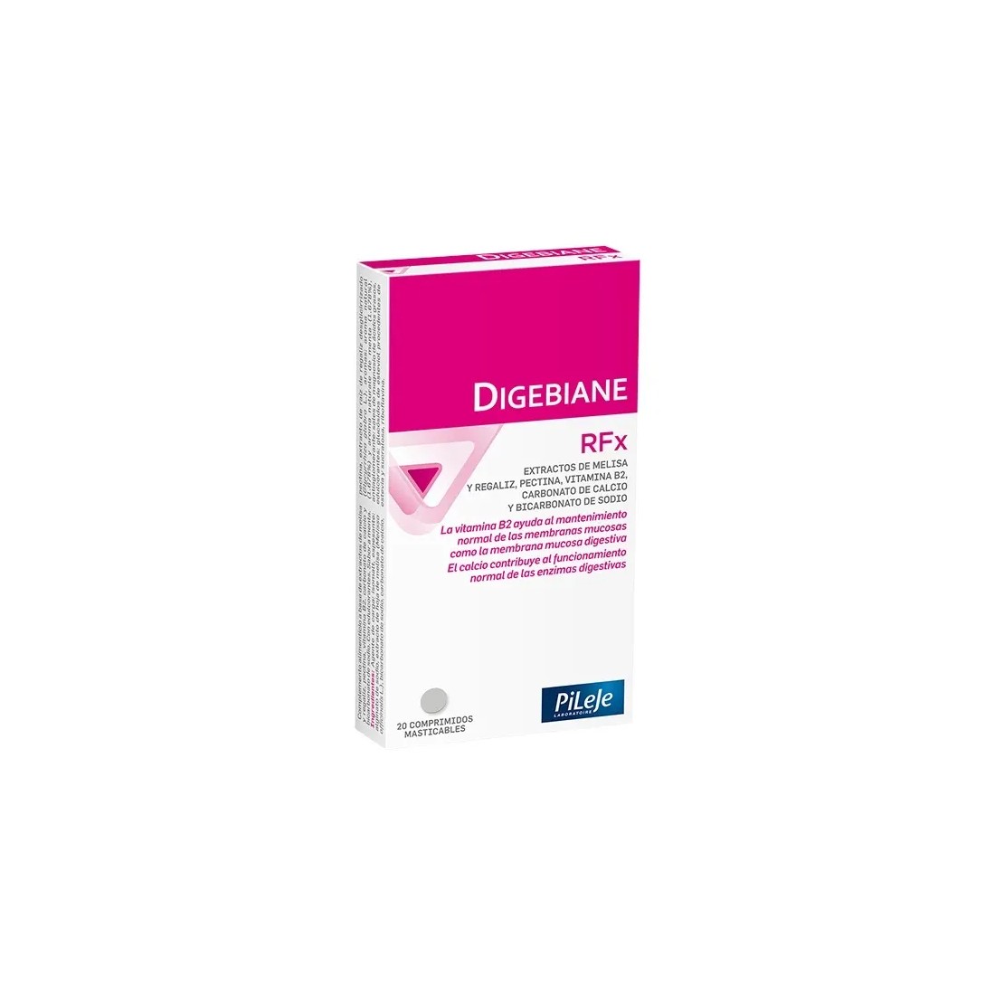 Compra Pileje Digebiane RFx Confort Gástrico 20 Comprimidos | Masparafarmacia
