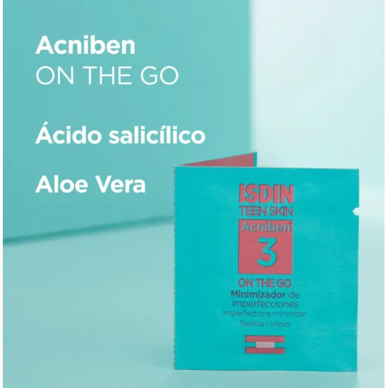 Isdin Acniben Toallitas Higienizantes 30 Unidades