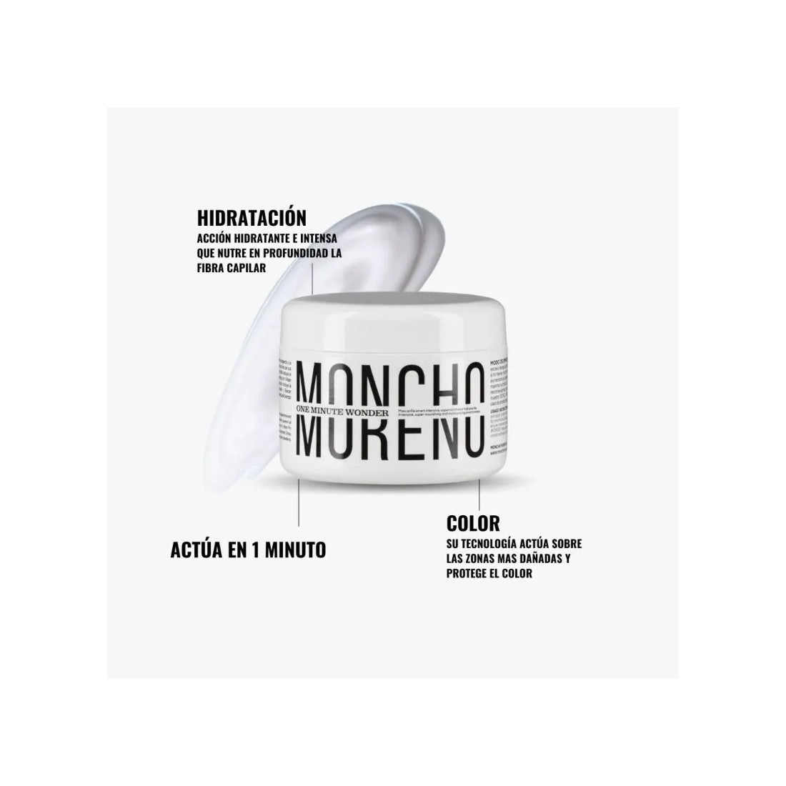 Moncho Moreno Mascarilla One Minute Wonder 100 Ml | Masparafarmacia