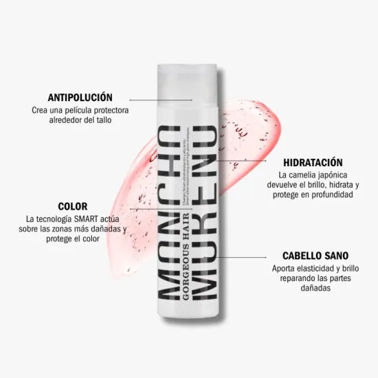 Moncho Moreno Champú Gorgeous Hair 100ml | Masparafarmacia
