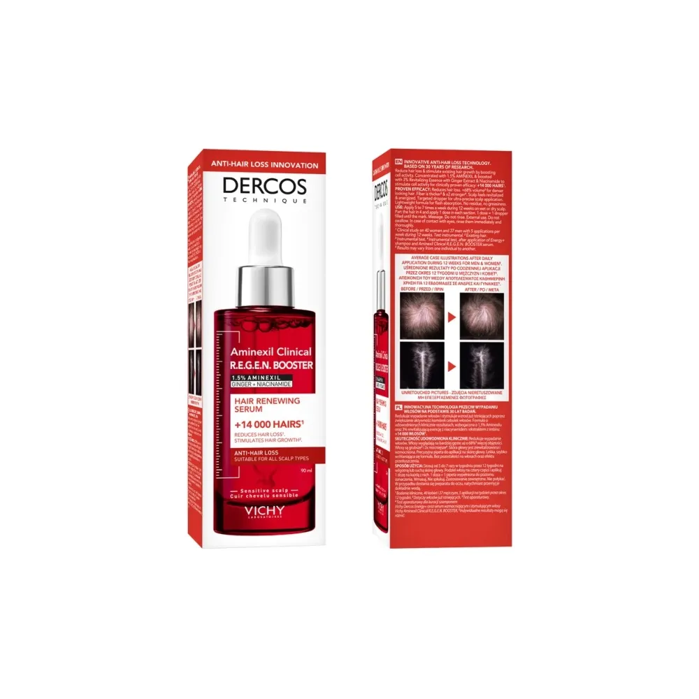 Dercos Aminexil Clinical REGEN BOOSTER Sérum Capilar 90 Ml