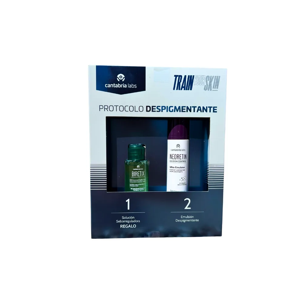 Neoretin Discrom Control PACK Ultra Emulsion Despigmentante + Biretix Oil Control Solution REGALO