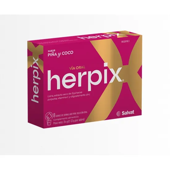 Herpix Sabor Piña y Coco 8 Sobres