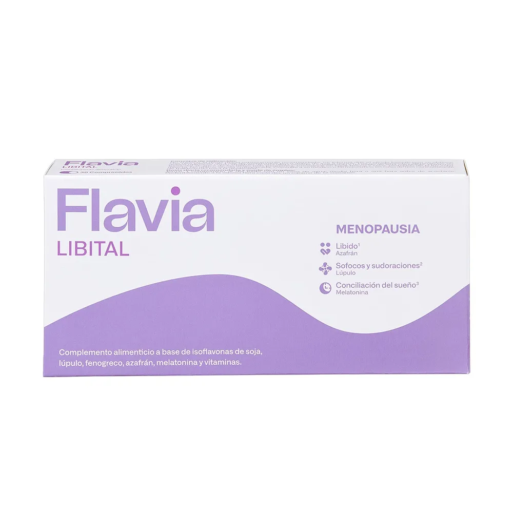 Flavia Libital Menopausia 30 Comprimidos