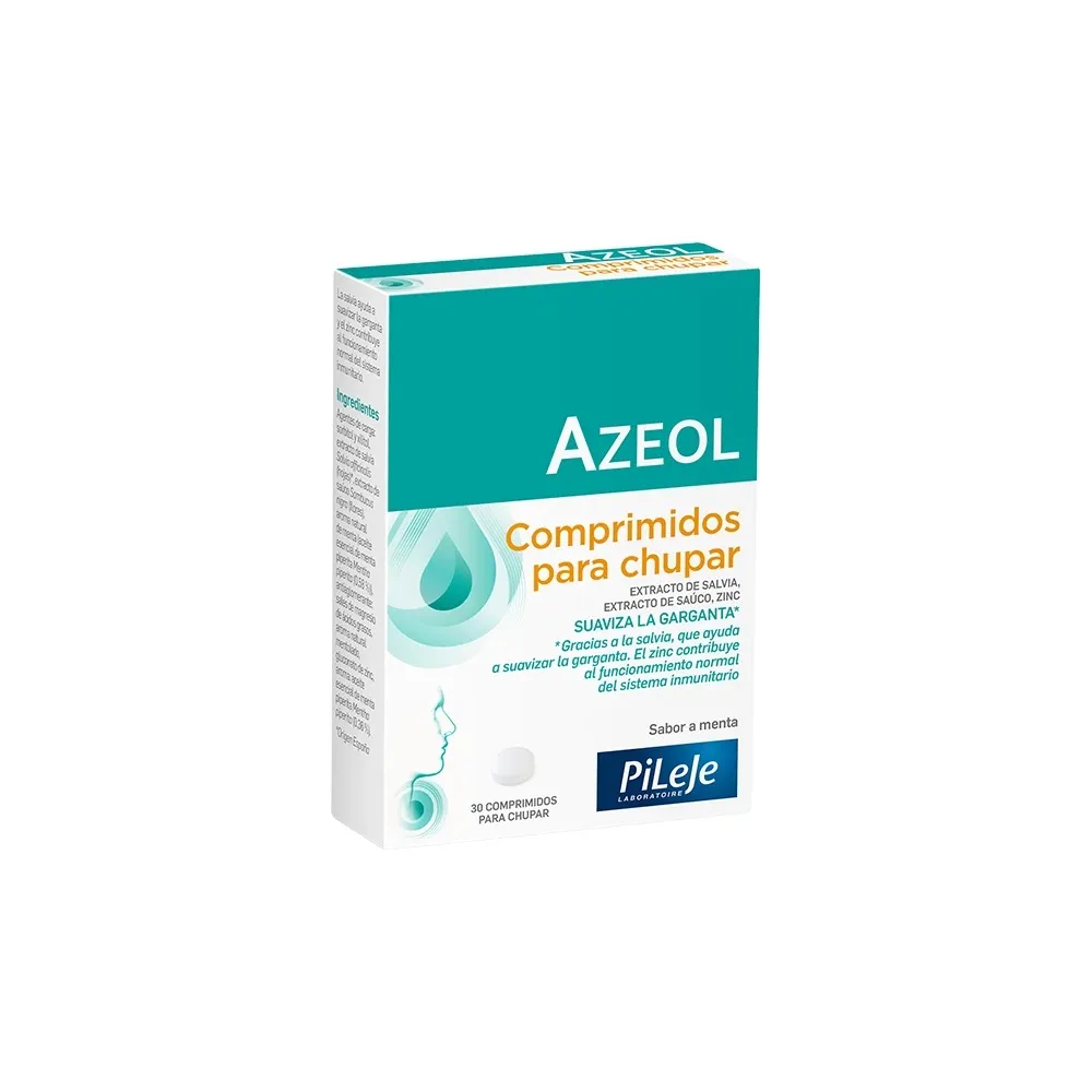 Pileje Azeol Garganta 30 Comprimidos Para Chupar
