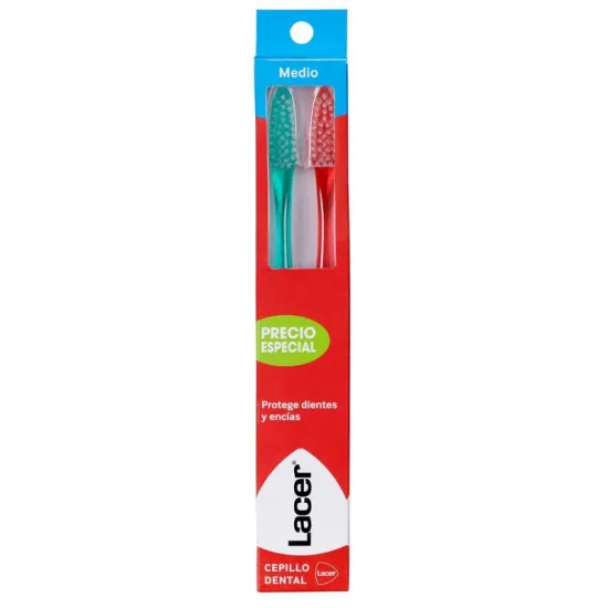 Lacer DUPLO Cepillo Dientes Medio